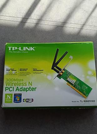 Беспроводной сетевый адаптер tp-link tl-wn851nd.