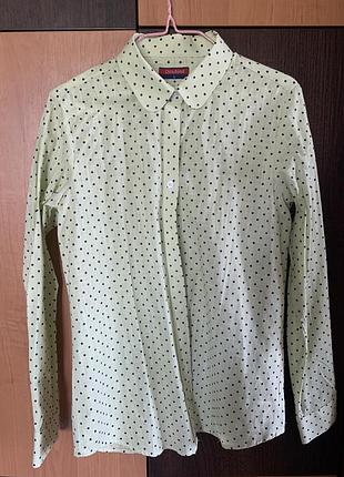 Сорочка жіноча в горошок
