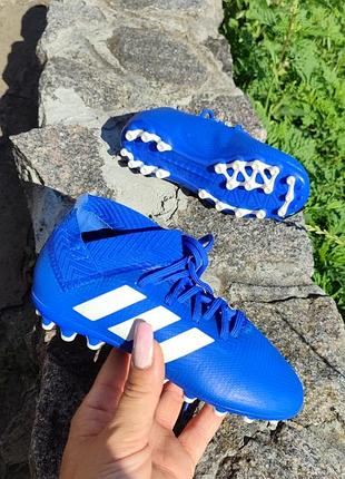 Adidas nemeziz 18.3 ag детские бутсы