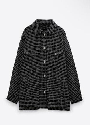 Твідова сорочка zara