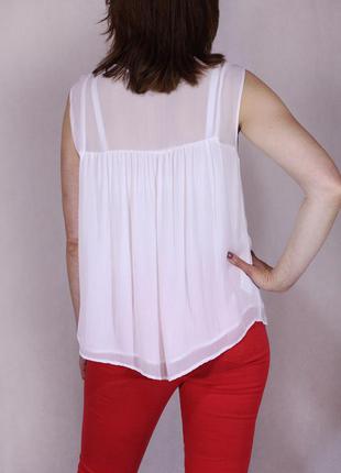 Блуза promod белая с кружевом promod4 фото