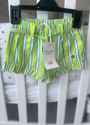 Шорти від original marines розмір  68 2