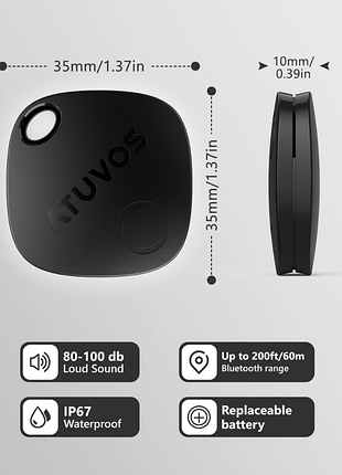 4 трекери atuvos apple find my airtag 2