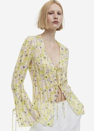 Трендовый жатый топ