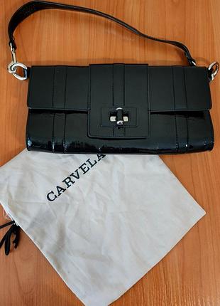 Carvela черная сумка багет
