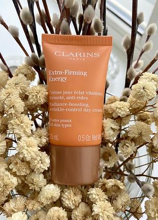 Clarins extra-firming крем для обличчя, 15мл🍑
