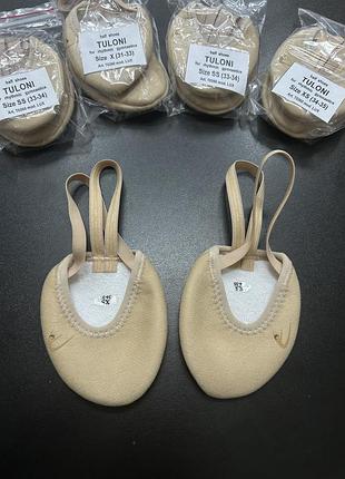 Получешки полупалицы для художественной гимнастики танцев чирлидинга tuloni lux 28-41р