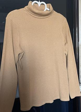 Водолазка , гольф в рубчик котонова.