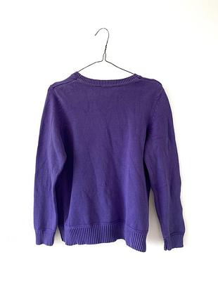 Фиолетовый вязаный джемпер bhs 5