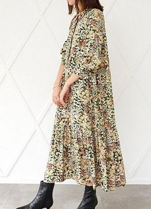 Платье миди свободного кроя h&m