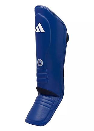Защита голени и стопы с лицензией wako semi contact |  синий | adidas wakogss11