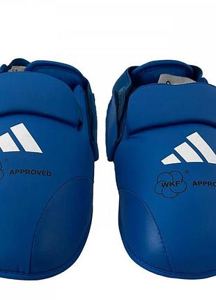 Защита стопы с лицензией wkf | синяя | adidas 661.50