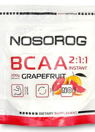 Nosorog bcaa 2:1:1 грейпфрут, 200 грамм