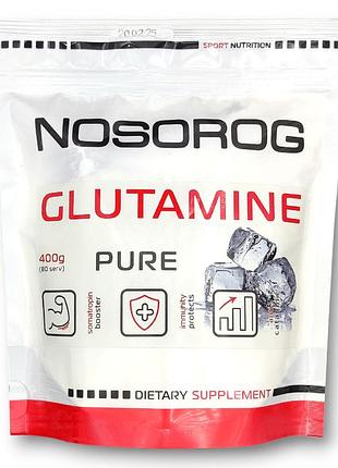 Nosorog glutamine powder натуральний, 400 грам