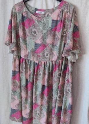 Сукня- туніка шовкова  evans роз. 58