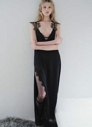 Сукня-сліп, сукня комбінація від zara. оригінал із біркою