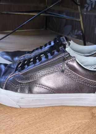Шкіряні кеди vans