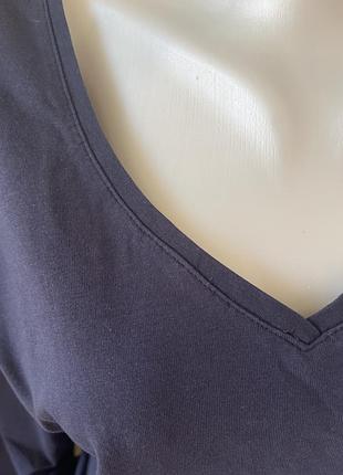 Базовий синій лонгслів 2