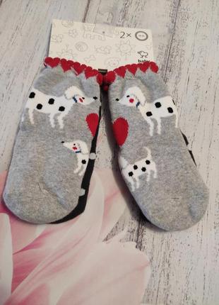 Махровые носки комплект  махрові шкарпетки 18/20 c&a германия3 фото