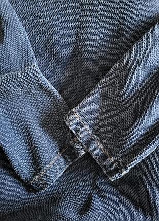 Джинсова блуза mango 3