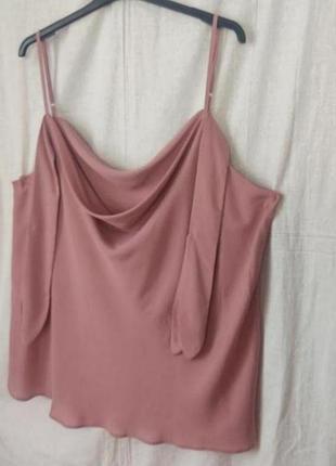 Топ шелковый на бретелях asos раз. 64