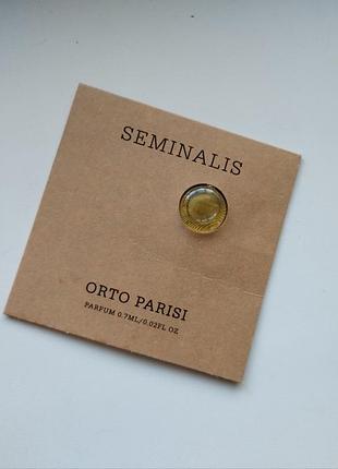Пробник нишевого аромата  orto parisi seminalis