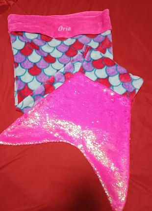 Плед хвост русалки