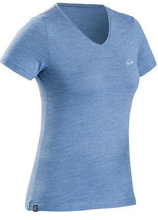Жіноча спортивна термо футболка шерсть forclaz merino m