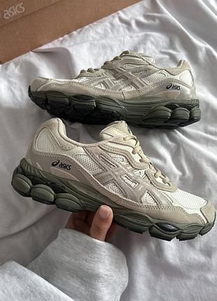 Чоловічі кросівки asics gel-nyc cream putty асікс