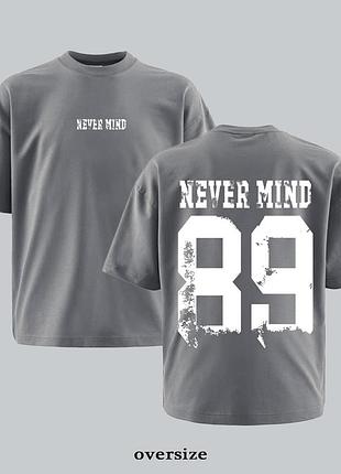 Футболка оверсайз унисекс с принтом