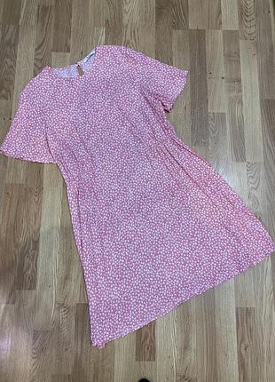 Платье легкое в цветочек tu