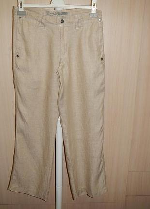 Лляні брюки river island p.30\30 100% льон