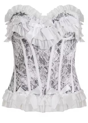 Топ корсет імітація мережива coquette