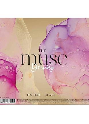 Альбом для малювання pb-sc-030-315-2 спіраль 30 аркушів