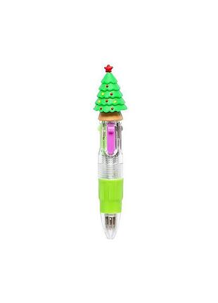 Ручка кулькова дитяча міні "ялинка" nbyx001(green) 4 кольори