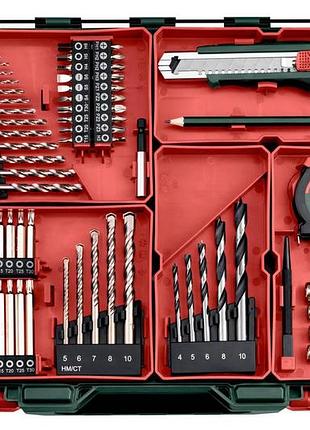 Ударний дриль metabo sbe 650 set 3