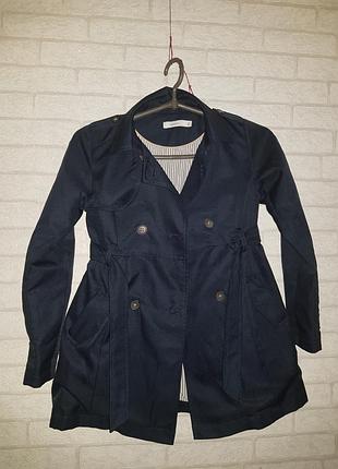 Пошаг тренч пальто на девочку 2