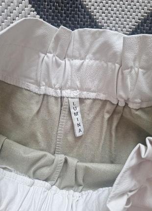 Шорты экокожа 3