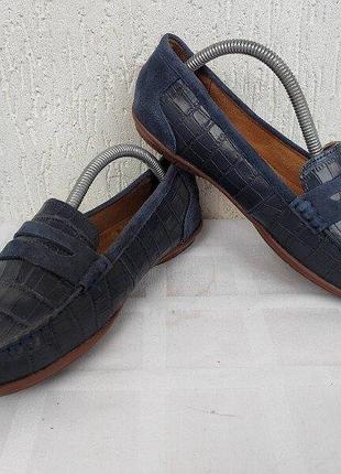 Кожанние туфли, мокасини hotter ortholike р.37