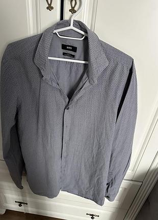 Чоловіча сорочка boss hugo boss slim fit