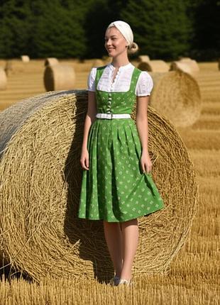 Австрийский сарафан с блузой/ дирингиль/баварский сарафан/винтаж