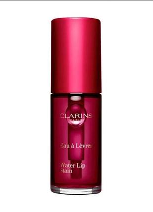 Пигмент для губ clarins water lip stain блеск для губ бальзам розовый кларинс помада для губ