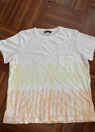 Бавовняна футболка тай дай m&s collection 16/48-50 uk 🇬🇧