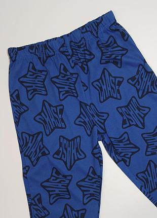 2-4 роки штани піжамні для хлопчика хатній одяг хатні штани трикотаж трені штаники