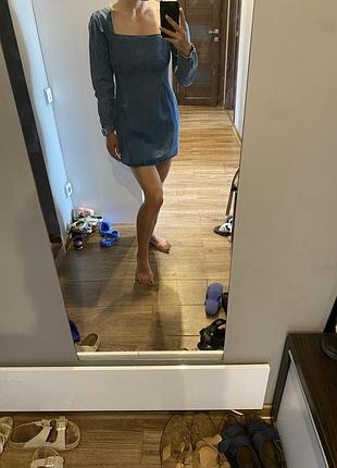 Сукня asos джинсова с