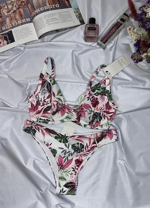 Купальник роздільний квіти від hunkemoller cuba
