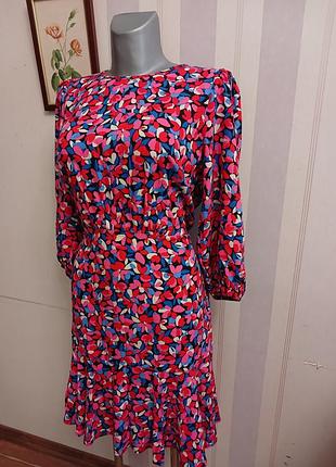 Легкое штапельное платье l m платье