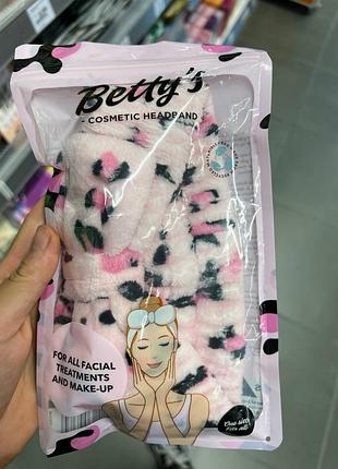 Косметическая повязка на волосы betty's💅😍🔥