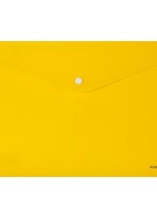 1412-26-а папка на кнопці, непрозора, жовта