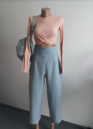 Брюки кюлоты палаццо